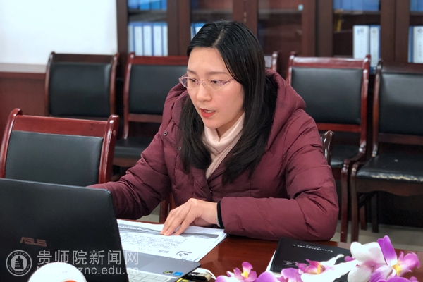 李瑞平上微党课