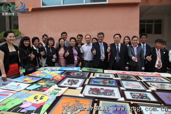 泰国文化代表团在贵州师范学院